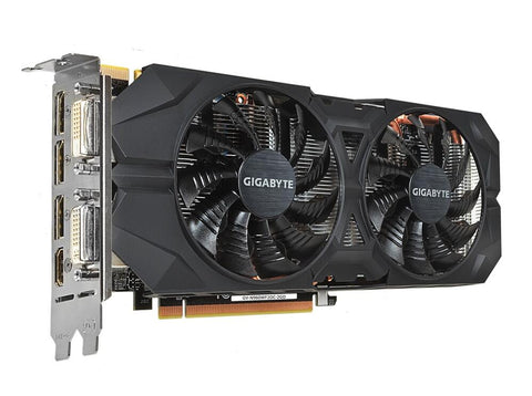 GIGABYTE GeForce NVIDIA GTX 960 4GB WINDFORCE 2X OC EDITION, GV-N960WF2OC-4GD