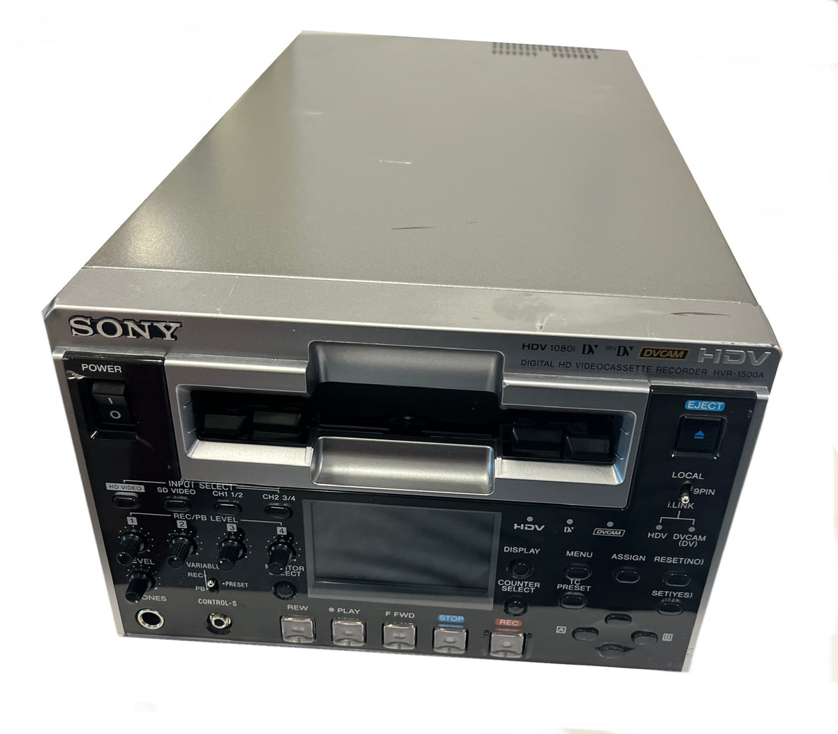 Sony HVR-1500A HDV/DVCAM Digital HD Video Cassette Recorder – Securis