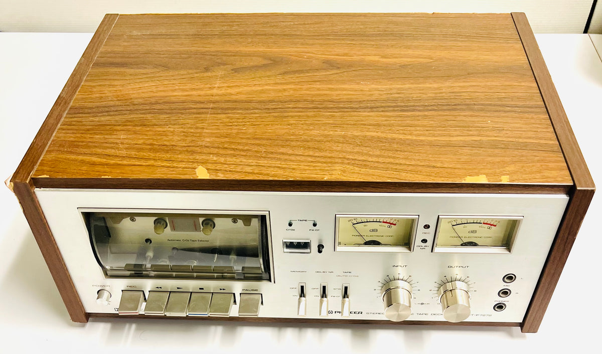 ★PIONEER STEREO CASSETTE DECK CT-7 【品２】 PIONEER CT-720 / CT-F850 2 Motor 3 Head Cassette Vintage 1979 Work