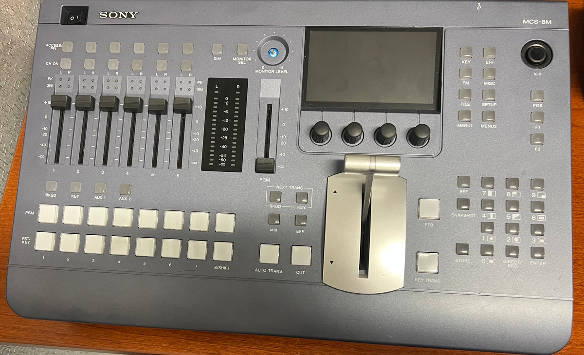 Sony MCS-8M Multi Format Compact Audio & Video Switcher TESTED