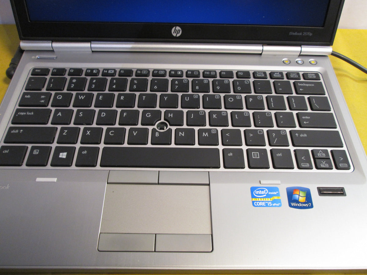 HP EliteBook 2570p Intel Core i7 2.90GHz 8G Ram Laptop {Integrated