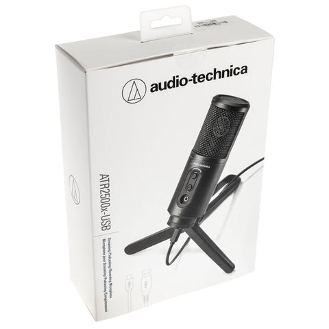 NEW Audio-Technica ATR2500x-USB Cardioid Condenser Microphone