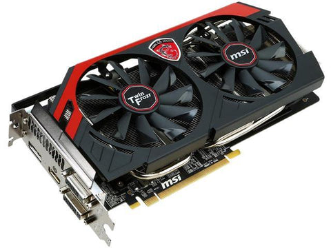 MSI Radeon R9 270x Twin Frozr 2GB GDDR5 Graphics Card