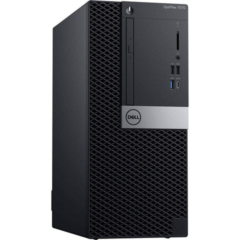 Dell OptiPlex 7070 Tower Intel i7-8700 3.2GHz 16GB RAM 512GB SSD GT 730 W11 Pro