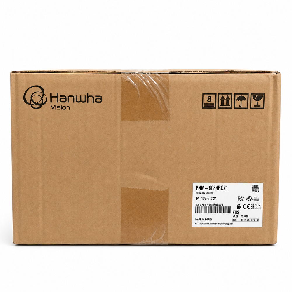 NEW Hanwha Techwin WiseNET PNM-9084RQZ1 Panoramic Network Camera