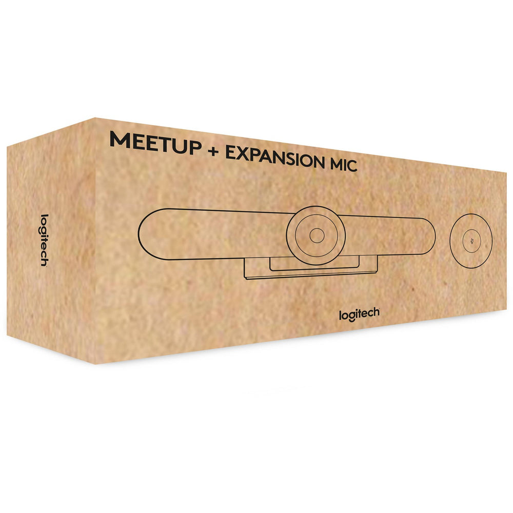 NEW Logitech MEETUP + EXPANSION MIC HD 3840 x 2160 Video & Audio Conference KIT