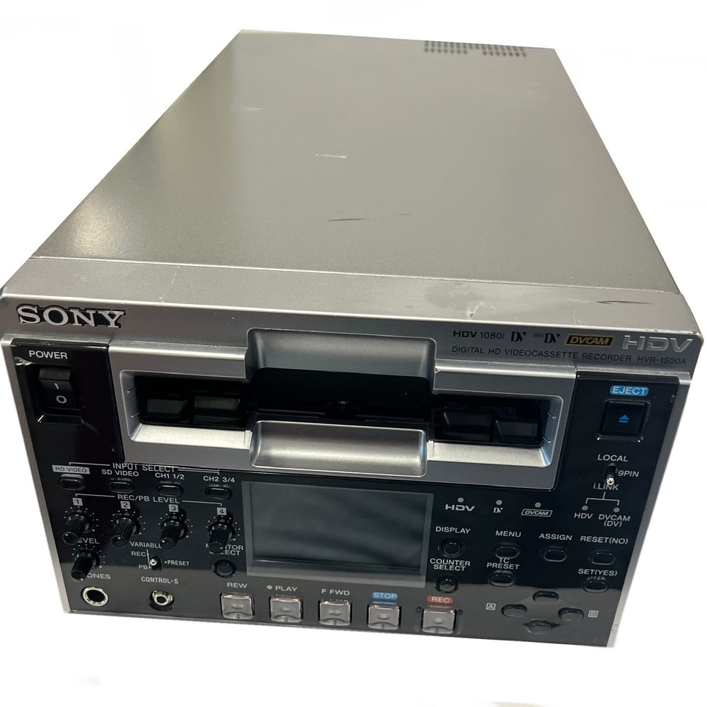 Sony HVR-1500A HDV/DVCAM Digital HD Video Cassette Recorder