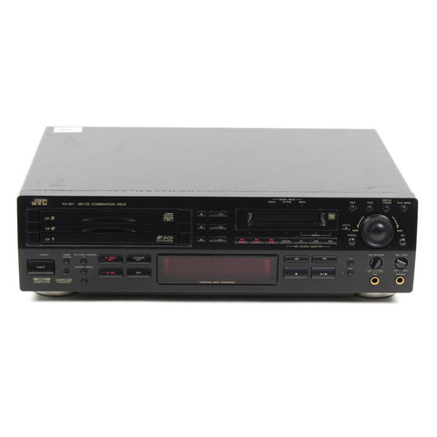 JVC XU-301 Minidisc MD/CD Combination Deck Without Remote