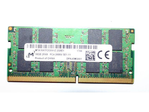 Micron 16GB(1X16GB) PC4-21300 DDR4-2666 SODIMM Laptop RAM MTA16ATF2G64HZ-2G6E1