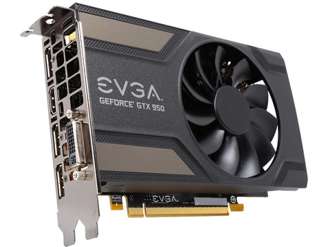 EVGA GeForce GTX 950 2GB PCIe GDDR5 02G-P4-2951-KR Video Card