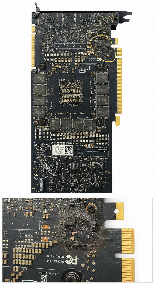 NVIDIA Quadro RTX 8000 48GB MPN: 010K7M GDDR6 PCIe Video Card READ (PARTS ONLY)