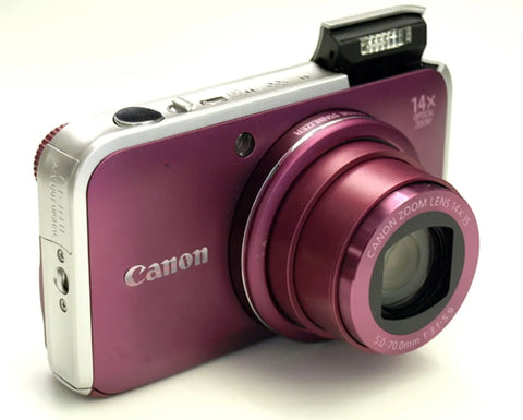 Canon PowerShot SX210 IS 14.1MP Digital Camera PC1468 With Battery