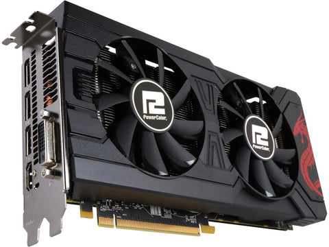 PowerColor AMD Radeon RX 500 (AXRX 570 4GBD5-3DHD/OC) GDDR5 PCIe 4GB Video Card