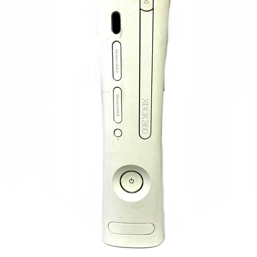 Microsoft Xbox 360 60 GB White Console With Adapter TESTED