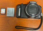 Canon PowerShot SX170 IS 16.0MP Digital Camera PC2006 W/ Battery & 32GB SD Card