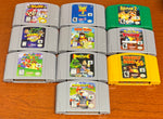 Lot of 10 Nintendo 64 Game Pak (1995-1999) Includes Rayman 2, Super Mario, etc