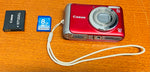 Canon PowerShot A3100 IS 12.1MP Digital Camera PC1474 With Battery & 8GB SD card