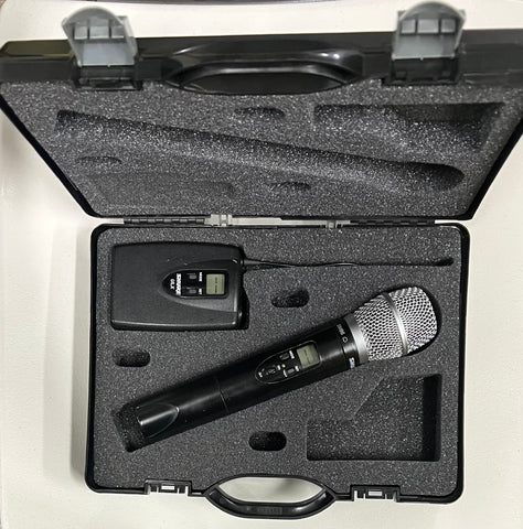 Shure ULX2-M1 SM86 Microphone & Cap 662-698 MHz w/ ULX1-M1 BodyPack Transmitter