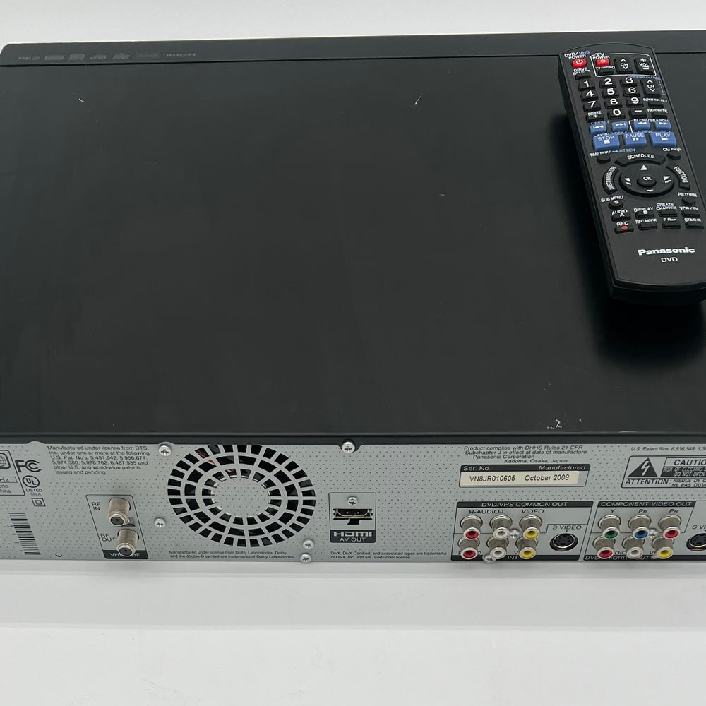 Panasonic DMR-EZ48V DVD-RAM/DVD-R/ DVD-RW+R HDMI Recorder