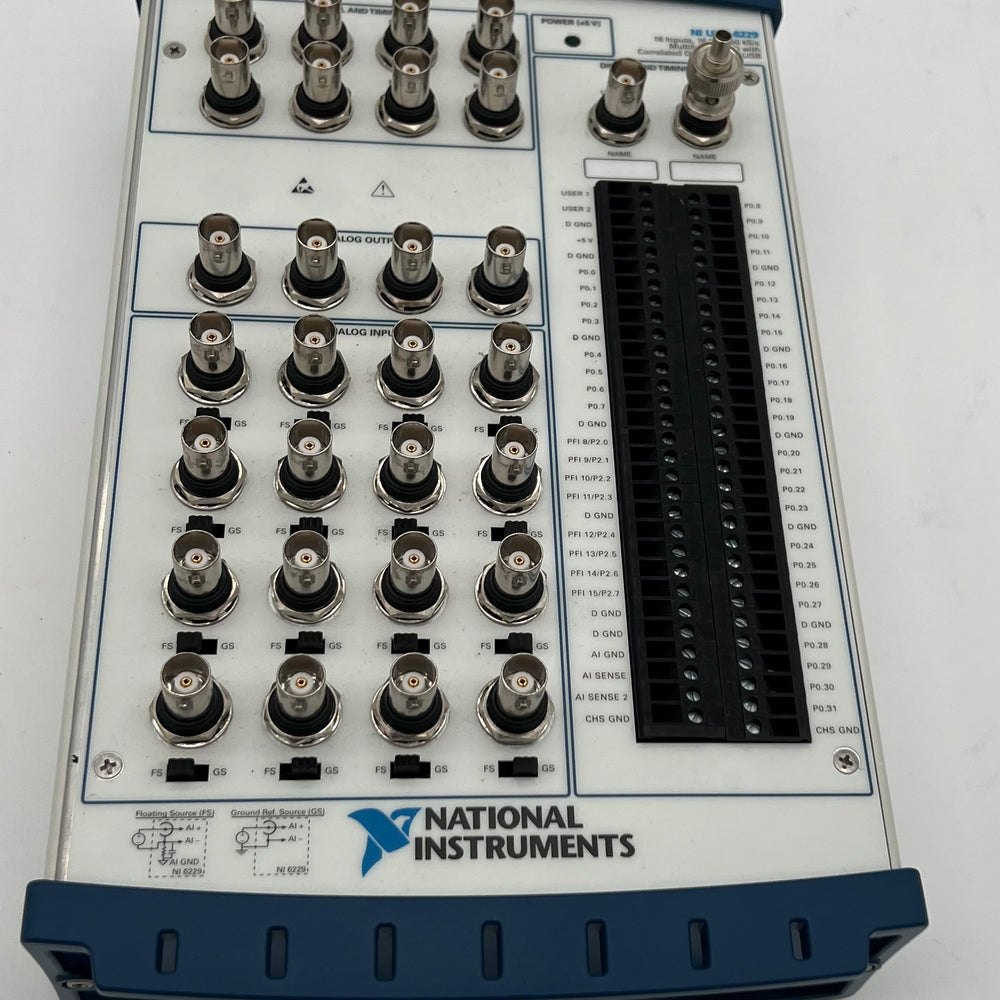 National Instruments NI USB-6229 16-BIT Multifunction w/ Correlated Digital I/O