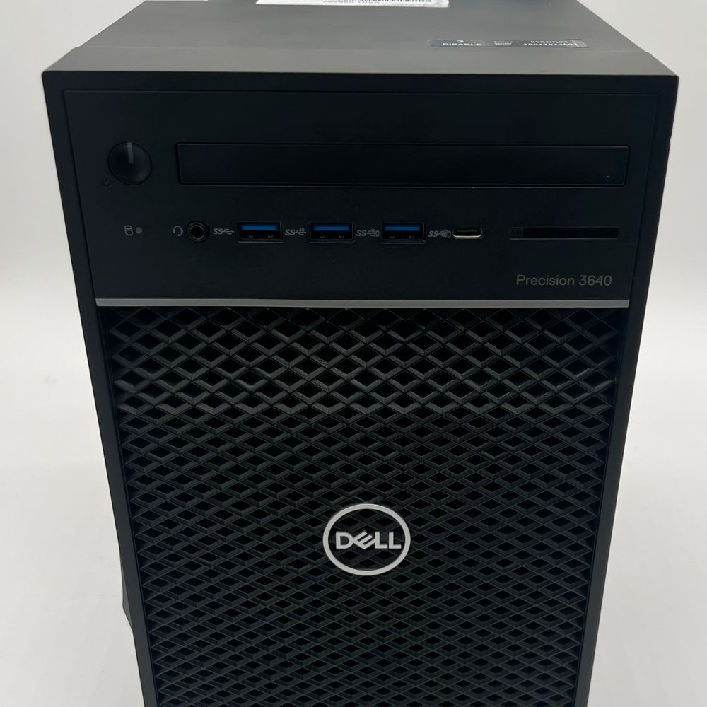 Dell Precision 3640 i9-10900K 3.70GHz 32GB RAM 512GB SSD W/ P4000 GPU Win 11 Pro