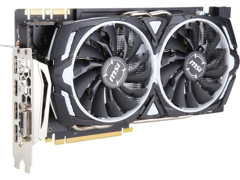 MSI GeForce GTX 1070 Armor Gaming 8GB Video Graphics Card  GDDR5