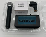 Shure PG58 Wireless Handheld Microphone w/ Shure BLX4 H10 Receiver