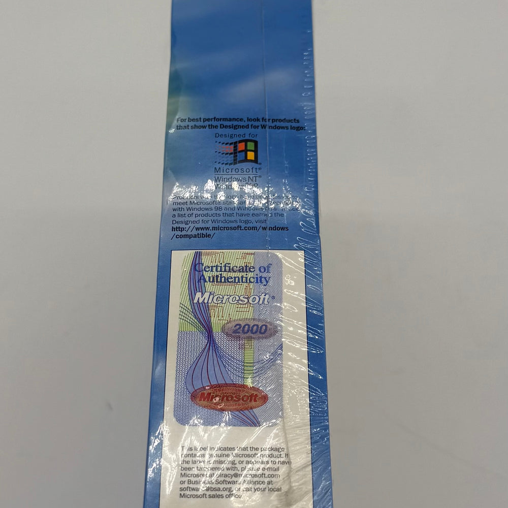 NEW Sealed Microsoft Windows 98 Second Edition For PC, FULL INSTALL Big Box