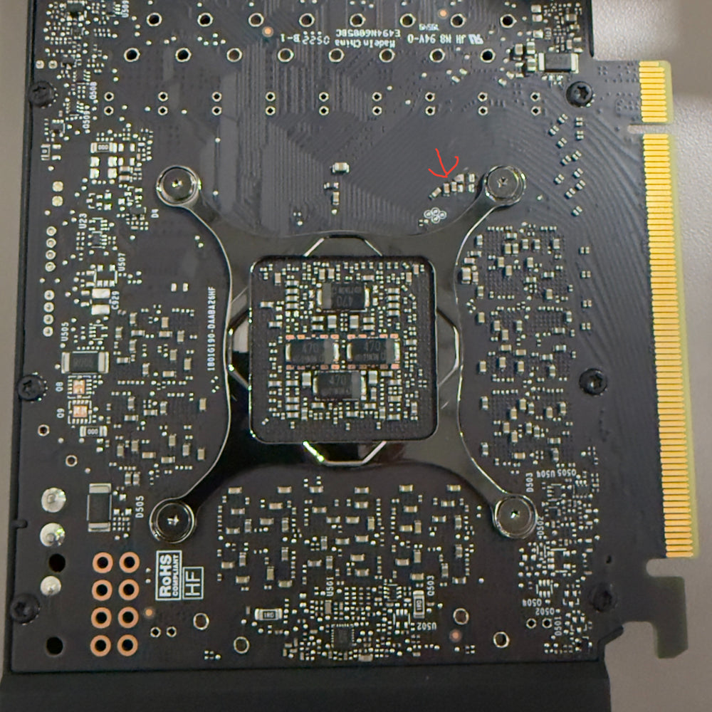 PNY NVIDIA RTX A4000 16GB PG190 GDDR6 PCIe Video Card Parts Only "AS IS" (READ)