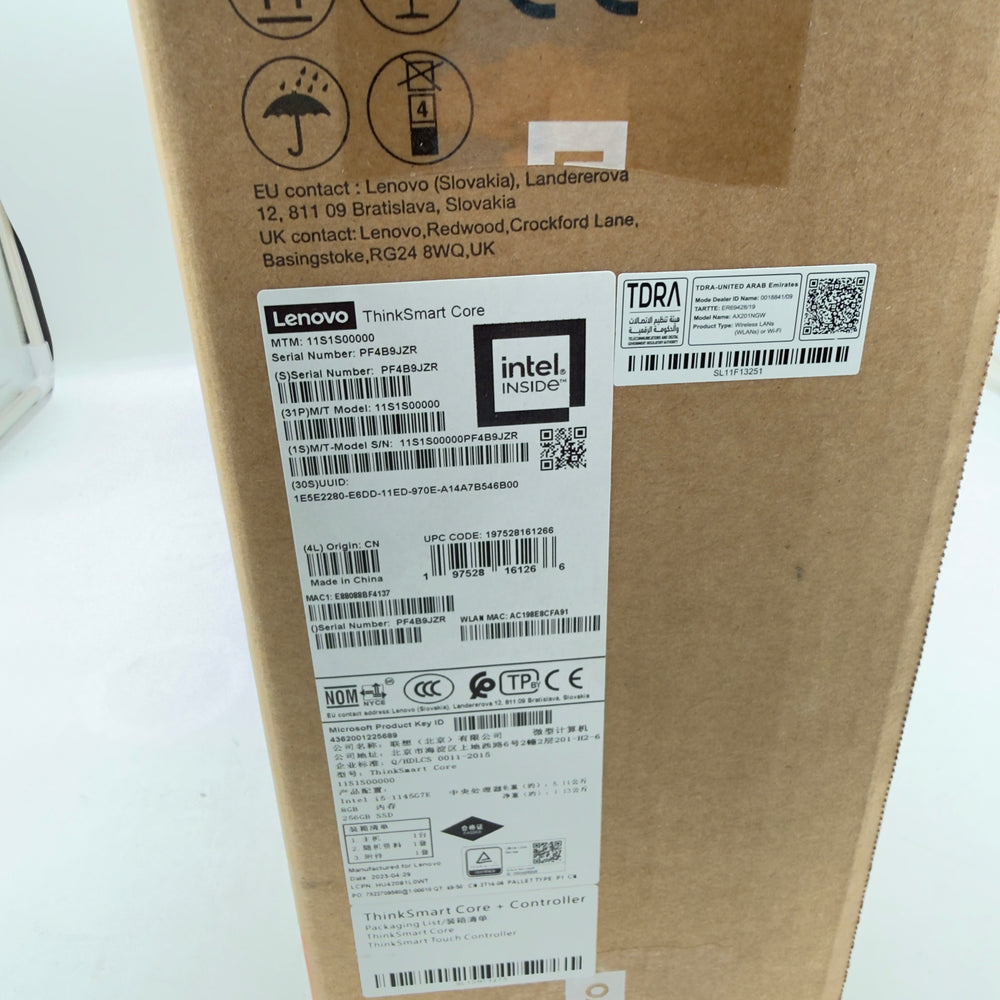 NEW Lenovo ThinkSmart Core + Kit Display i5-1145G7E 2.6GHz 8GB 256GB Win 10 IoT