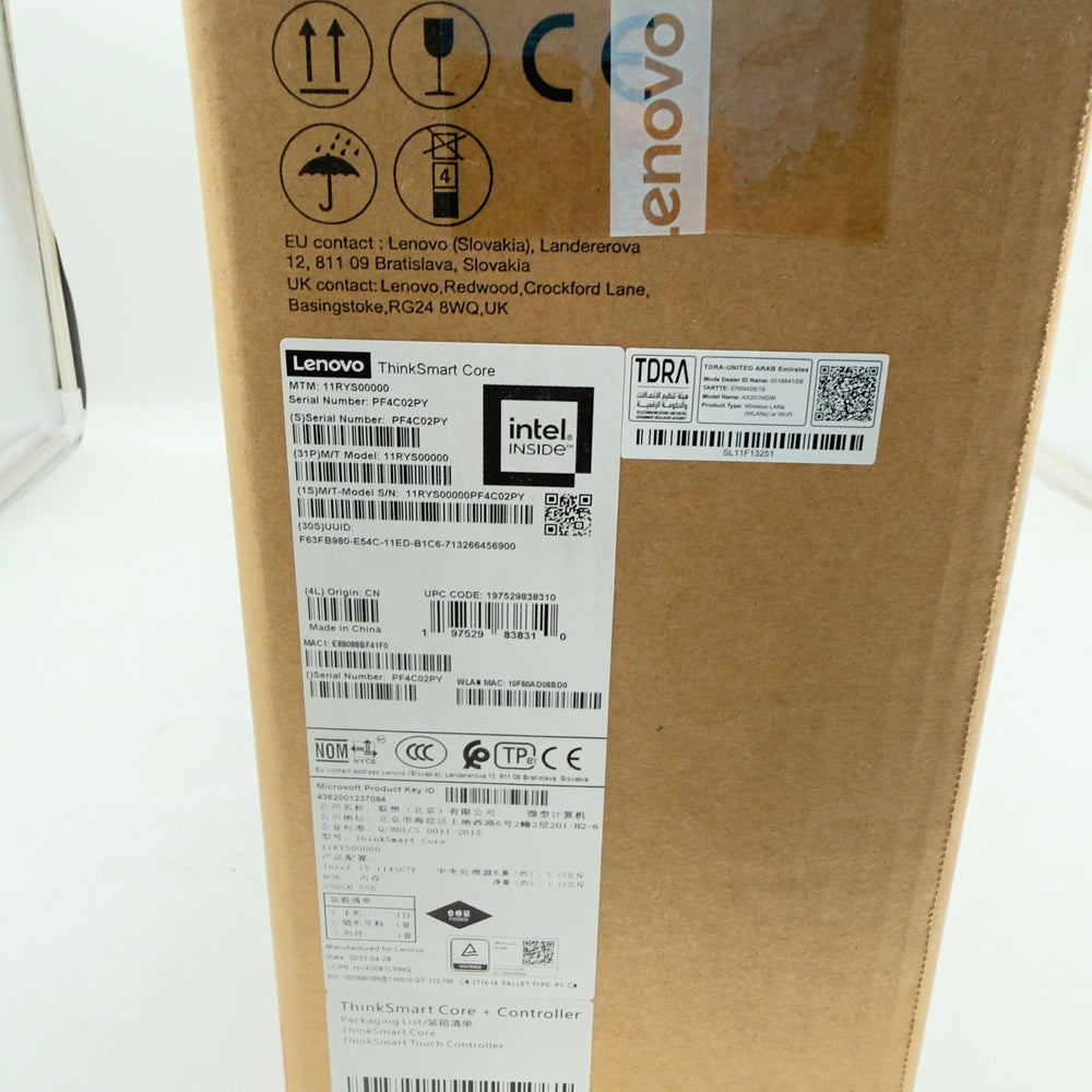 NEW Lenovo ThinkSmart Core + Kit Display i5-11th Gen 2.6GHz 8GB 256GB Win 10 IoT