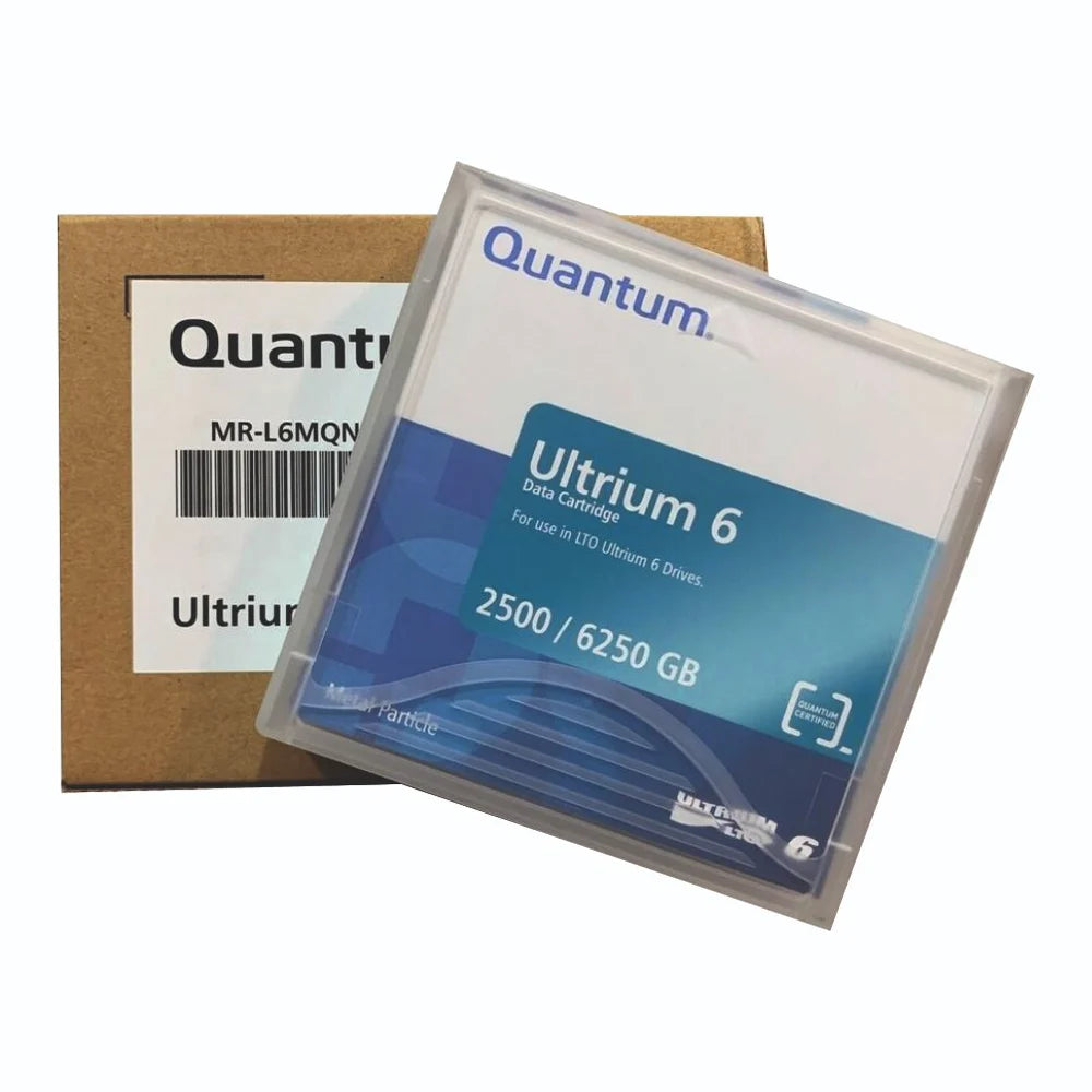 NEW Sealed Box of 20 QUANTUM MR-L6MQN-03 Ultrium 6 Data Cartridge Tape