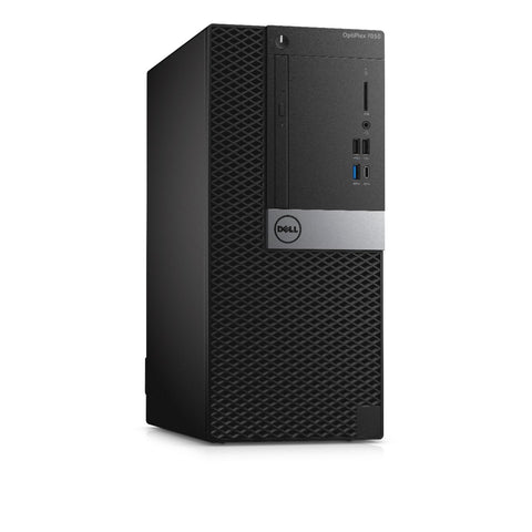 Dell Optiplex 7050 MT - Intel @i7-6700 @ 3.40GHz, 16GB RAM, 512GB SSD Win 10 Pro