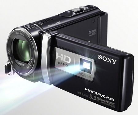 Sony HDR-PJ200 High Definition Handycam Camcorder (NO Battery & Charger)