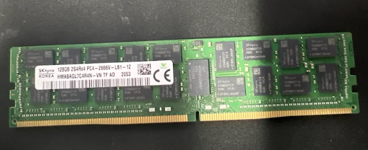 SK Hynix HMABAGL7C4R4N-VN 128GB ECC Server Memory 2S8RX4 PC4-21300 2666MHz RAM