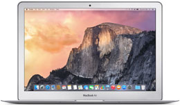 Apple Macbook Air 7,2 A1466 (2015) Intel i7-5650U, Z0UU1LL/A 8G RAM, No HDD