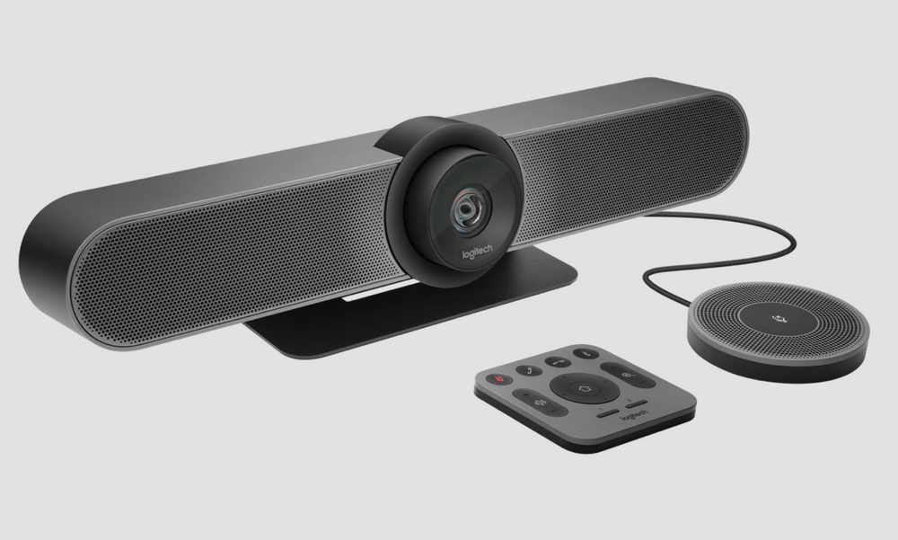 NEW Logitech MEETUP + EXPANSION MIC HD 3840 x 2160 Video & Audio Conference KIT