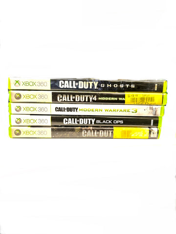 Lot Of 5 Xbox 360 Games Call Of Duty Mix TESTED