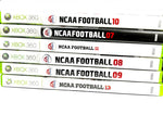 Lot Of 6 Xbox 360 Games Sports Edition NCAA Football 07, 08, 09, 10, 11, 13