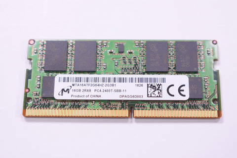 Micron 16GB PC4-19200 DDR4-2400MHz MTA16ATF2G64HZ-2G3B1 Laptop Ram