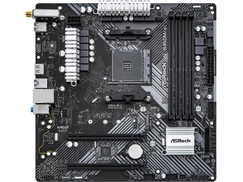 ASRock ASROCK B450M/AC DDR4 R2.0 B450 SATA ATX AMD Motherboard