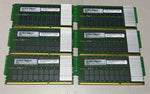 LOT OF 6 IBM 64GB Micron MT152KLS8G72MZ-1G6E2B60A DDR3 Server Ram 006LP639