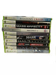 Lot Of 10 Xbox 360 Games Halo, Mass Effect, Battlefield, UFC TESTED