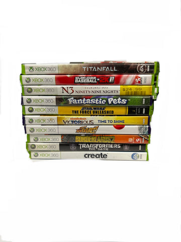 Lot Of 10 Xbox 360 Games Transformers, Borderlands, Star Wars, ETC