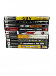 Lot of 9 Playstation 2 Video Games GUN, STAR WARS, TONY HAWK, ETC