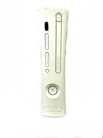 Microsoft Xbox 360 White Console + Kinect Comes With Adapter No Hard drive