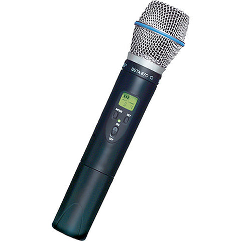 Shure ULX2-G3 BETA87C Wireless Handheld Microphone W/ Beta 87C Capsule