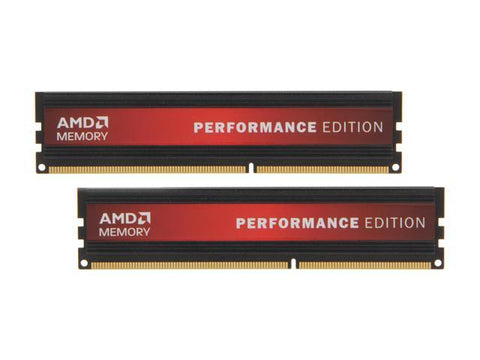 AMD 16GB (2x4GB) PC3-10600 (DDR3-1333MHz) Memory AP38G1338U2K - Securis