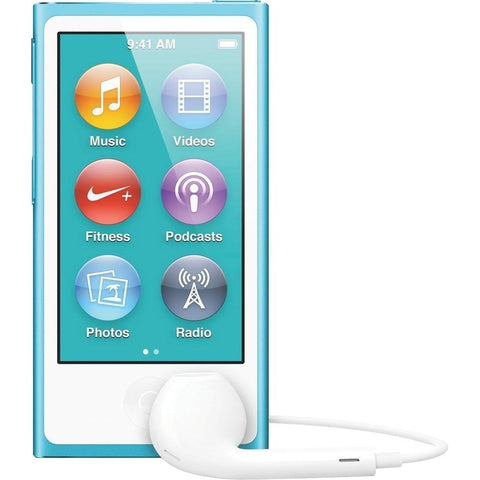 Apple iPod Nano 7th Gen A1446 16GB Blue - Securis