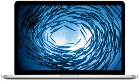 Apple MacBook Pro 11,2 A1398 (2013) 15" Intel i7-4750HQ 2.0GHz 8GB, 512GB SSD - Securis